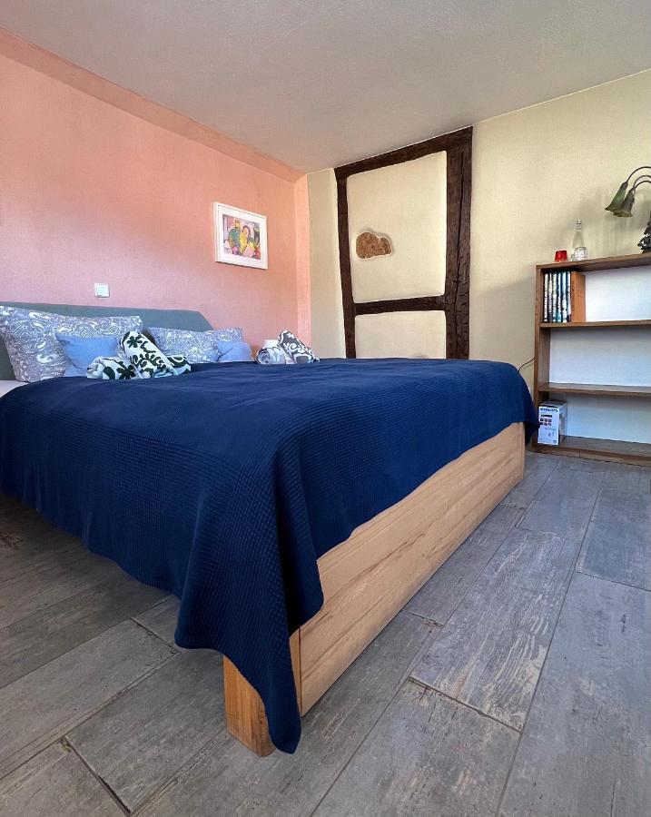 Gemütliche Gästezimmer in einem neu sanierten Fachwerkhaus Sachsenheim Exterior foto
