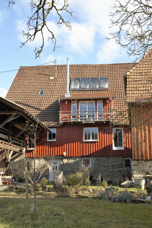 Gemütliche Gästezimmer in einem neu sanierten Fachwerkhaus Sachsenheim Exterior foto